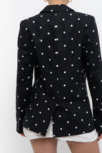 Load image into Gallery viewer, SEZANE x Deadstock Linen, Cotton Polka Dot Blazer (S, M)