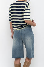 Load image into Gallery viewer, Vintage x Made in Italy x CAPO BIANCO Striped Cotton Tee (XS-M)