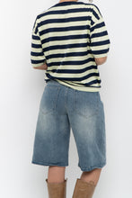 Load image into Gallery viewer, Vintage x Made in Italy x CAPO BIANCO Striped Cotton Tee (XS-M)