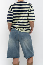 Load image into Gallery viewer, Vintage x Made in Italy x CAPO BIANCO Striped Cotton Tee (XS-M)