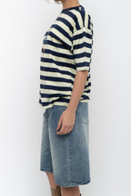 Load image into Gallery viewer, Vintage x Made in Italy x CAPO BIANCO Striped Cotton Tee (XS-M)