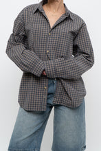 Load image into Gallery viewer, Vintage x LEVI'S Navy Plaid Cotton Buttonup (XS-L)