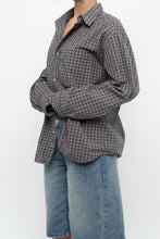 Load image into Gallery viewer, Vintage x LEVI'S Navy Plaid Cotton Buttonup (XS-L)