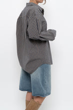Load image into Gallery viewer, Vintage x LEVI'S Navy Plaid Cotton Buttonup (XS-L)