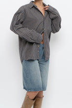 Load image into Gallery viewer, Vintage x LEVI'S Navy Plaid Cotton Buttonup (XS-L)