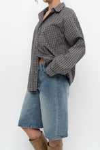 Load image into Gallery viewer, Vintage x LEVI'S Navy Plaid Cotton Buttonup (XS-L)