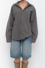 Load image into Gallery viewer, Vintage x LEVI'S Navy Plaid Cotton Buttonup (XS-L)