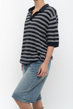 Load image into Gallery viewer, Modern x Black, White Cotton &amp; Linen Shirt (XS-L)