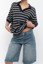 Load image into Gallery viewer, Modern x Black, White Cotton &amp; Linen Shirt (XS-L)