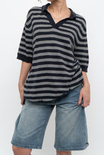 Load image into Gallery viewer, Modern x Black, White Cotton &amp; Linen Shirt (XS-L)