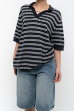 Load image into Gallery viewer, Modern x Black, White Cotton &amp; Linen Shirt (XS-L)