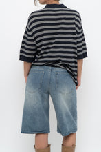 Load image into Gallery viewer, Modern x Black, White Cotton &amp; Linen Shirt (XS-L)