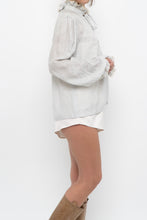 Load image into Gallery viewer, Vintage x Made in Hong Kong x OSCAR DE LA RENTA Silk Ruffle Blouse (XS-M)