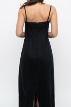 Load image into Gallery viewer, Vintage x OLD NAVY Black Linen Maxi Dress (S)