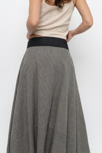 Load image into Gallery viewer, Vintage x Cotton Striped Maxi Skirt (S, M)