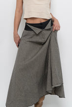 Load image into Gallery viewer, Vintage x Cotton Striped Maxi Skirt (S, M)