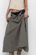 Load image into Gallery viewer, Vintage x Cotton Striped Maxi Skirt (S, M)