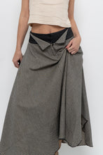 Load image into Gallery viewer, Vintage x Cotton Striped Maxi Skirt (S, M)