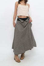 Load image into Gallery viewer, Vintage x Cotton Striped Maxi Skirt (S, M)