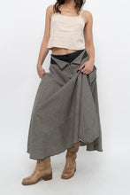 Load image into Gallery viewer, Vintage x Cotton Striped Maxi Skirt (S, M)
