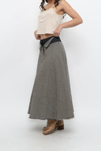 Load image into Gallery viewer, Vintage x Cotton Striped Maxi Skirt (S, M)