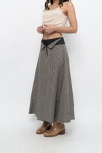 Load image into Gallery viewer, Vintage x Cotton Striped Maxi Skirt (S, M)
