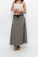 Load image into Gallery viewer, Vintage x Cotton Striped Maxi Skirt (S, M)