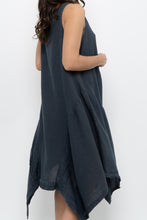 Load image into Gallery viewer, Vintage x Made in Italy x ANGELA MARA Grey Linen Midi Dress (S-L)