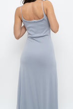 Load image into Gallery viewer, Vintage x Baby Blue Cotton Stretchy Maxi Dress (L)