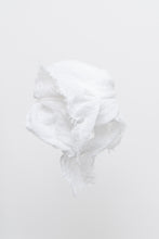 Load image into Gallery viewer, Vintage x White Linen Scarf