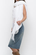 Load image into Gallery viewer, Vintage x White Linen Scarf