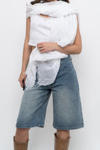 Load image into Gallery viewer, Vintage x White Linen Scarf