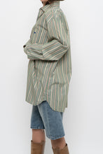 Load image into Gallery viewer, Vintage x BERETTA Green Striped Cotton Buttonup (M-XL)