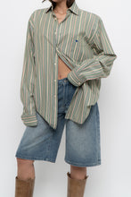 Load image into Gallery viewer, Vintage x BERETTA Green Striped Cotton Buttonup (M-XL)