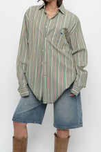 Load image into Gallery viewer, Vintage x BERETTA Green Striped Cotton Buttonup (M-XL)