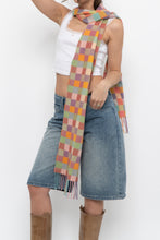 Load image into Gallery viewer, Vintage x Gingham Soft Knit Scarf