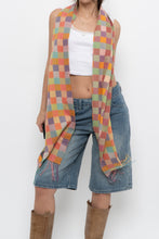 Load image into Gallery viewer, Vintage x Gingham Soft Knit Scarf