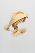 Load image into Gallery viewer, Vintage x Yellow Knit Fringe Scarf