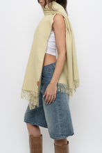 Load image into Gallery viewer, Vintage x Pale Green Pure Alpaca Scarf