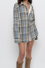 Load image into Gallery viewer, Vintage x TOMMY HILFIGER Baby Blue Plaid Cotton Buttonup (XS-L)