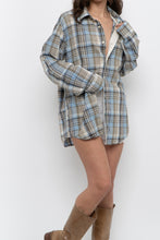 Load image into Gallery viewer, Vintage x TOMMY HILFIGER Baby Blue Plaid Cotton Buttonup (XS-L)