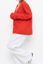 Load image into Gallery viewer, LA MAILLE SEZANE x Red Mohair Alpaca Knit Cardigan (S-XL)
