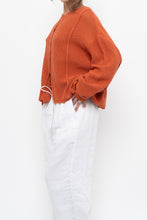 Load image into Gallery viewer, Vintage x Made in Italy x Orange Knit Cardigan (S-XL)