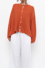 Load image into Gallery viewer, Vintage x Made in Italy x Orange Knit Cardigan (S-XL)
