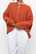 Load image into Gallery viewer, Vintage x Made in Italy x Orange Knit Cardigan (S-XL)