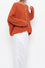 Load image into Gallery viewer, Vintage x Made in Italy x Orange Knit Cardigan (S-XL)