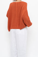 Load image into Gallery viewer, Vintage x Made in Italy x Orange Knit Cardigan (S-XL)