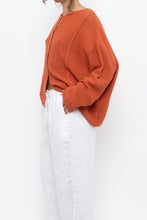 Load image into Gallery viewer, Vintage x Made in Italy x Orange Knit Cardigan (S-XL)