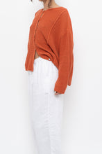 Load image into Gallery viewer, Vintage x Made in Italy x Orange Knit Cardigan (S-XL)