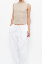 Load image into Gallery viewer, ABERCOMBIE x Soft Beige Fitted Tank (S)